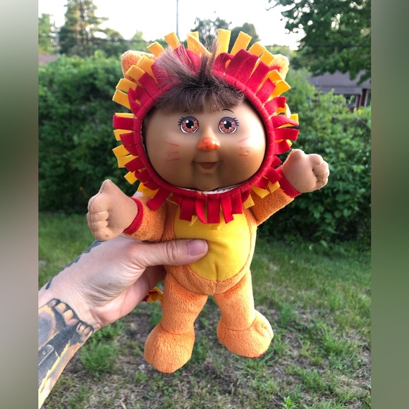Cabbage Patch Kids CPK Lion costume cute Stuffed animal Plush Cuties toy - Picture 5 of 14